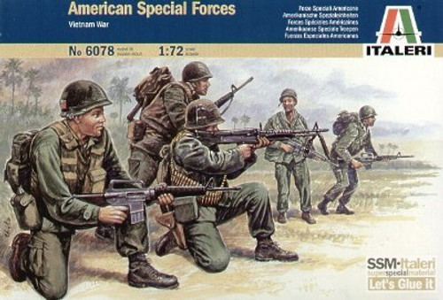 american special forces soldiers vietnam war 1 72 italeri