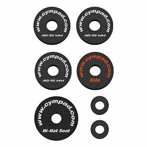 Cympad OSSP Optimizer Starter Pack (3x 40/15mm 1x HH, 1x Ride)