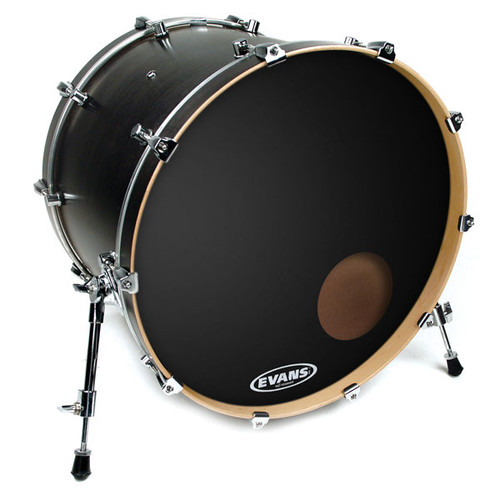 EQ3 Reso Black - Evans Bass Drum Head - 22”