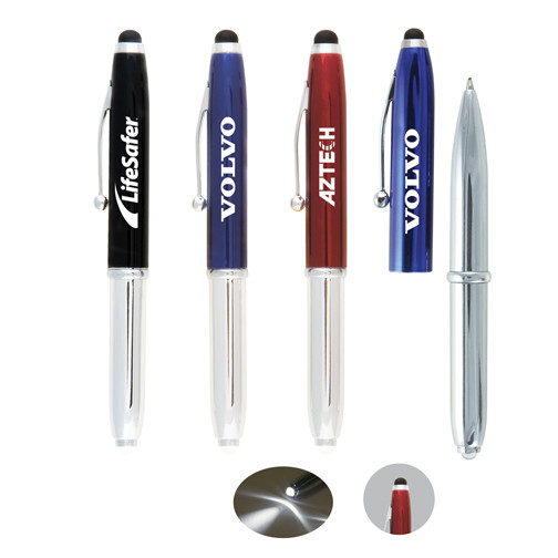 Promotional Office Accessories Stylus Pens with LED Light