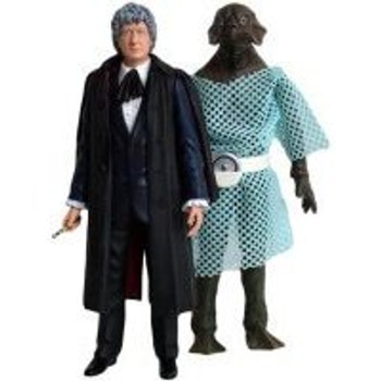 Third Doctor Who Pertwee Action Figure with Sea Devil Third Doctor Who Pertwee Action Figure with Sea Devil