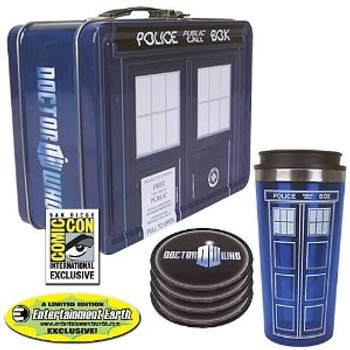 Doctor Who TARDIS Tin Tote Gift Set - SDCC Exclusive Doctor Who TARDIS Tin Tote Gift Set - SDCC Exclusive