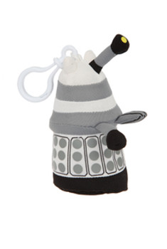 Doctor Who Mini Talking White Dalek Plush Doctor Who Mini Talking White Dalek Plush