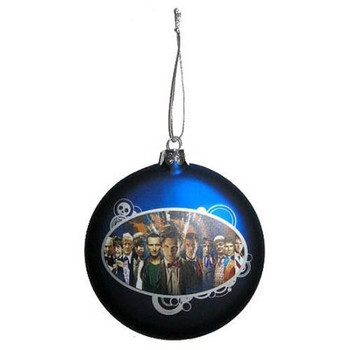 Doctor Who 11 Doctors Glass Ball Christmas Ornament Doctor Who 11 Doctors Glass Ball Christmas Ornament