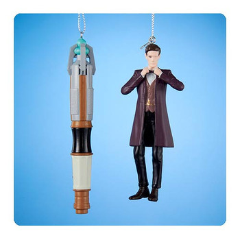 Doctor Who Doctor and Screwdriver Ornament 2-Pack Display Box Doctor Who Doctor and Screwdriver Ornament 2-Pack Display Box