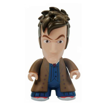 Doctor Who Titans 10th Doctor Brown Trench Coat Vinyl Figure Doctor Who Titans 10th Doctor Brown Trench Coat Vinyl Figure