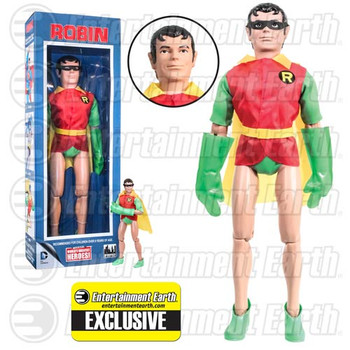 DC Comics Retro 18-Inch Robin with Removable Mask Action Figure - Entertainment Earth Exclusive DC Comics Retro 18-Inch Robin with Removable Mask Action Figure - Entertainment Earth Exclusive