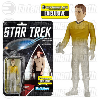 Star Trek: The Original Series Beaming Kirk ReAction 3 3/4-Inch Retro Action Figure - EE Exclusive Star Trek: The Original Series Beaming Kirk ReAction 3 3/4-Inch Retro Action Figure - EE Exclusive