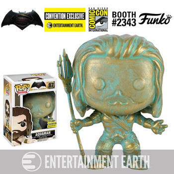 Batman v Superman: Dawn of Justice Aquaman Patina Pop! Vinyl Figure - Entertainment Earth Convention Exclusive Batman v Superman: Dawn of Justice Aquaman Patina Pop! Vinyl Figure - Entertainment Earth Convention Exclusive