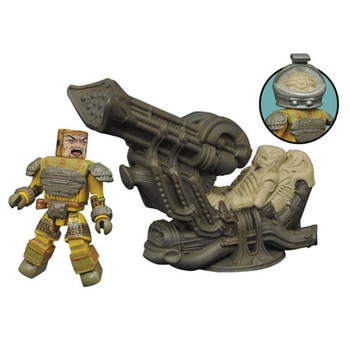 Aliens Minimates Deluxe Space Jockey Set Aliens Minimates Deluxe Space Jockey Set