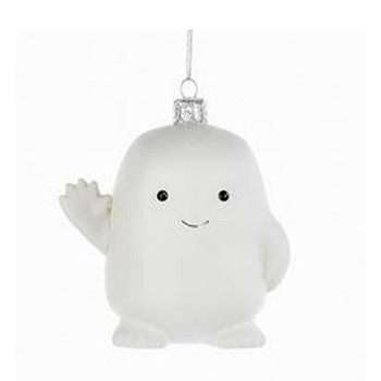 Kurt Adler 3.75" Doctor Who Adipose Glass Ornament Kurt Adler 3.75" Doctor Who Adipose Glass Ornament