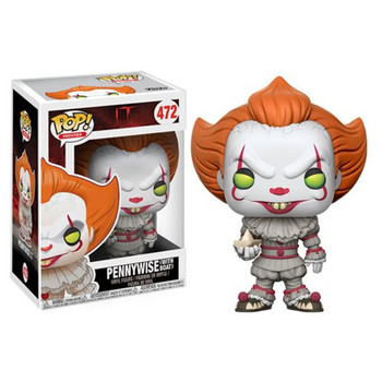 Stephen King's It Pennywise Clown Pop! Vinyl Figure #472 Stephen King's It Pennywise Clown Pop! Vinyl Figure #472