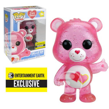 Care Bears Glitter Love-a-Lot Bear Pop! Figure EE Exclusive Care Bears Glitter Love-a-Lot Bear Pop! Figure EE Exclusive