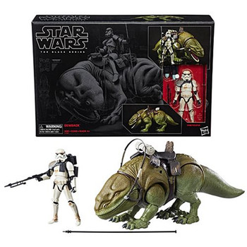 Star Wars The Black Series 6-Inch Dewback and Sandtrooper Action Figure Star Wars The Black Series 6-Inch Dewback and Sandtrooper Action Figure