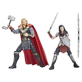 Marvel Legends Cinematic Universe 10th Anniversary Thor and Sif 6-Inch Action Figures Marvel Legends Cinematic Universe 10th Anniversary Thor and Sif 6-Inch Action Figures