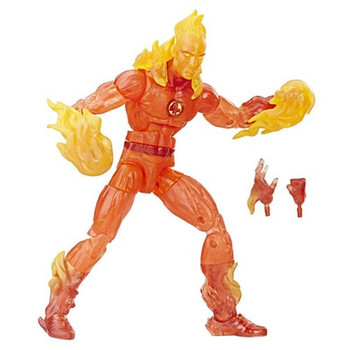 Marvel Legends Series 6-inch Human Torch Action Figure - Exclusive Marvel Legends Series 6-inch Human Torch Action Figure - Exclusive