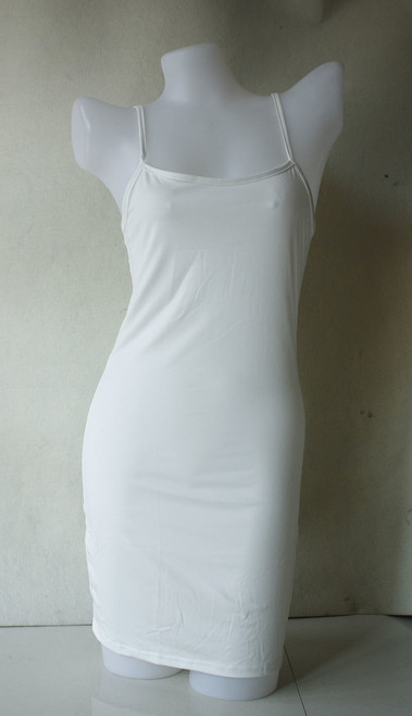 full length silk slip