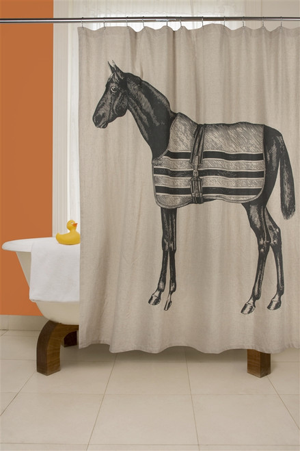 Equestrian Shower Curtain Equestrian Shower Curtain