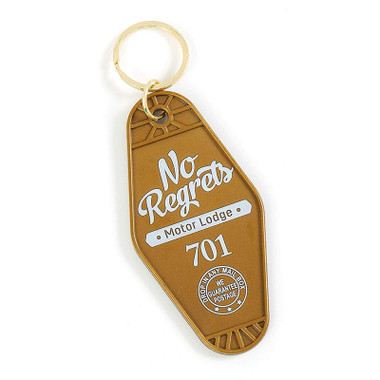 Download No Regrets Vintage Motel Key Ring in Cool Keychains & Key ...