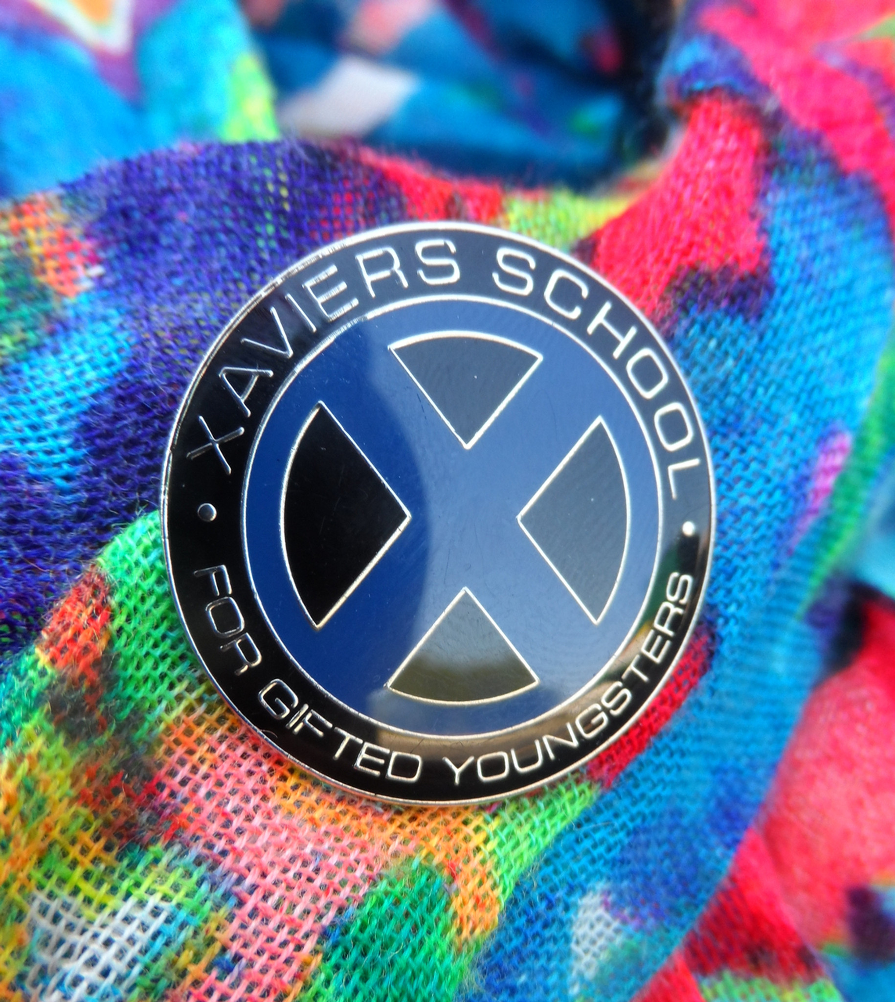 Xaviers School For Gifted Youngsters Enamel Pin