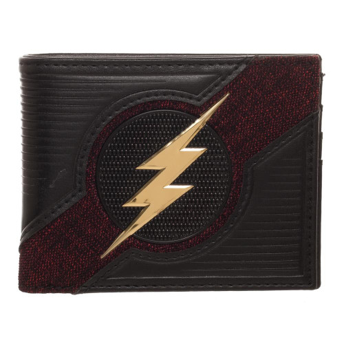 DC Comics Flash Chrome Bi-Fold Wallet