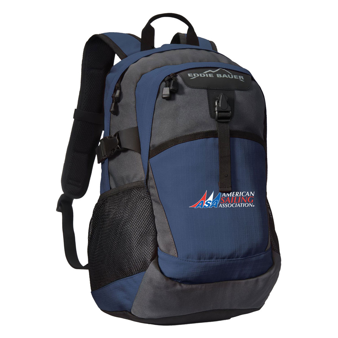 American Sailing Association Ripstop Backpack by Eddie Bauer® Blue