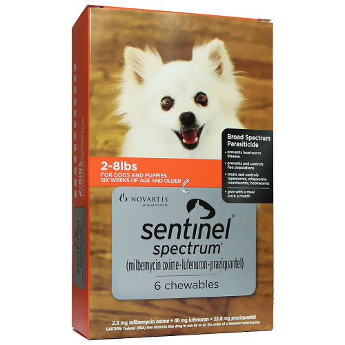 Sentinel Spectrum for Very Small Dogs 2-8 Lbs (3 Chews)