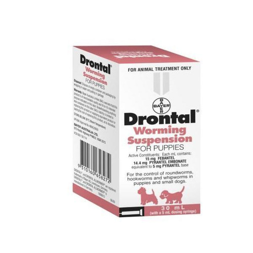 Drontal Worming Suspension 30mL