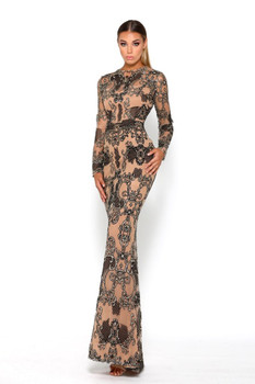 Portia & Scarlett Brocade Gown Portia & Scarlett Brocade Gown