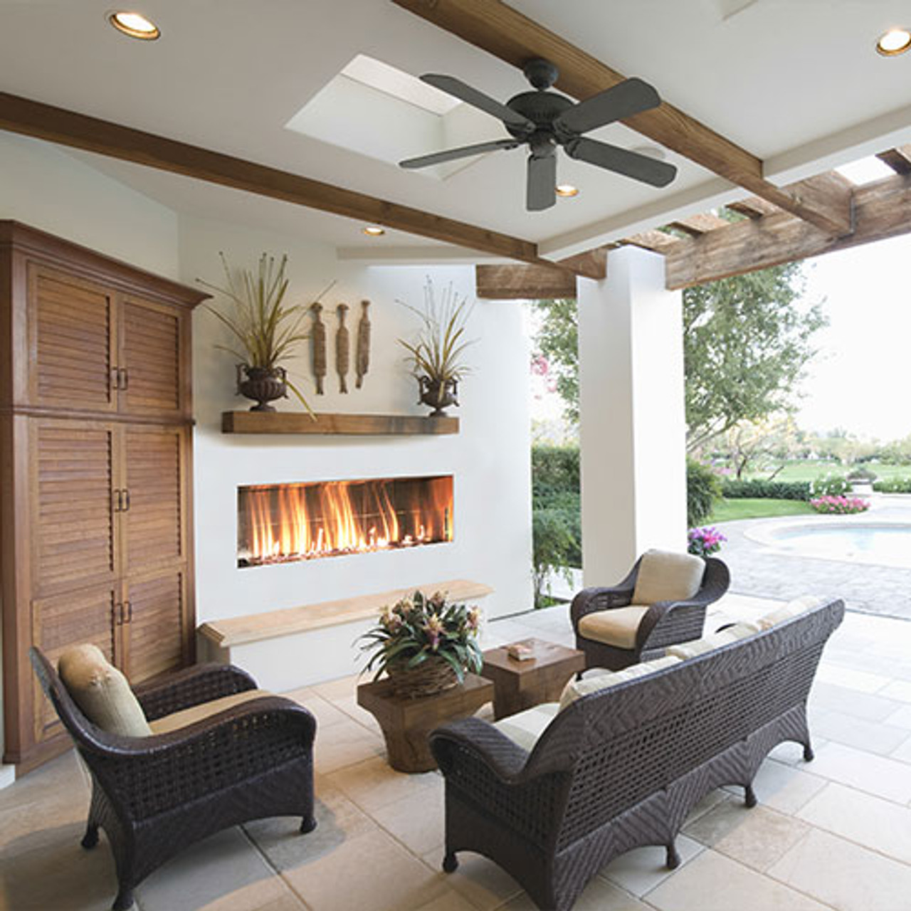Firegear Kalea Bay - Outdoor Linear Fireplaces Single ...