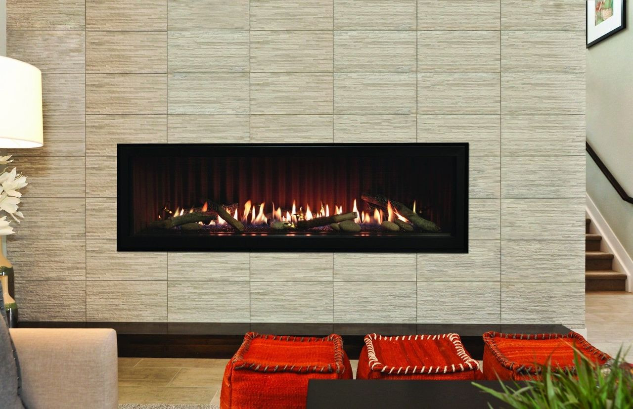 Boulevard Linear 48" Contemporary Direct Vent Gas Fireplace