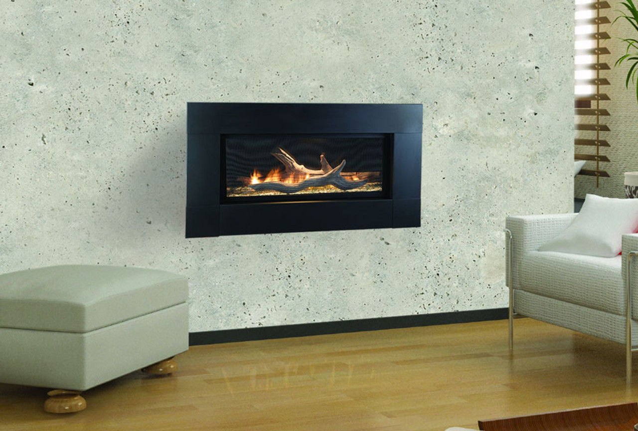 majestic applause vent free linear gas fireplace