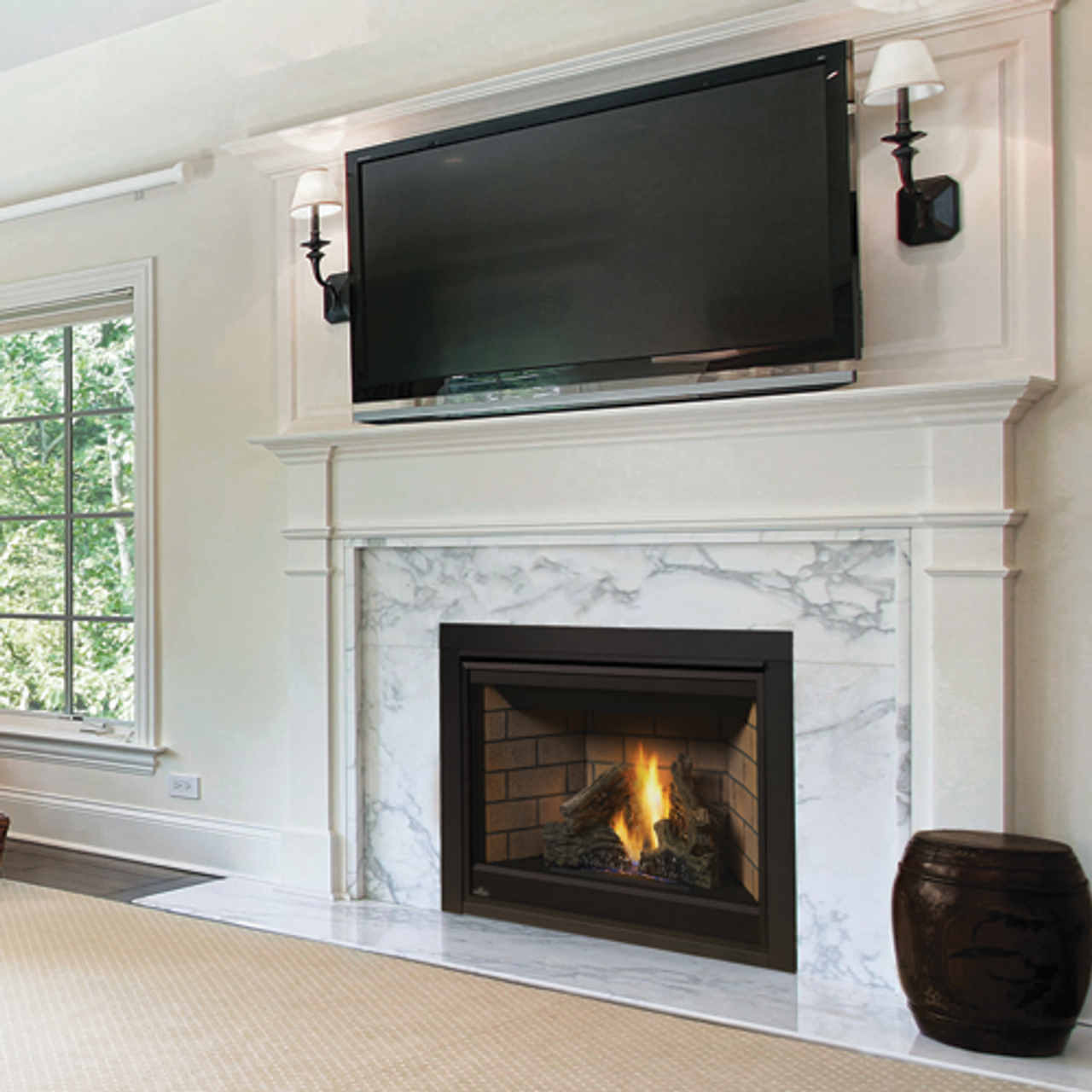 NAPOLEO 42 INCH ASCENT SERIES GAS FIREPLACE NAPOLEON B42NTR GAS FIREPLACES AT DISCOUNT PRICES FIREPLACESRUS.NET