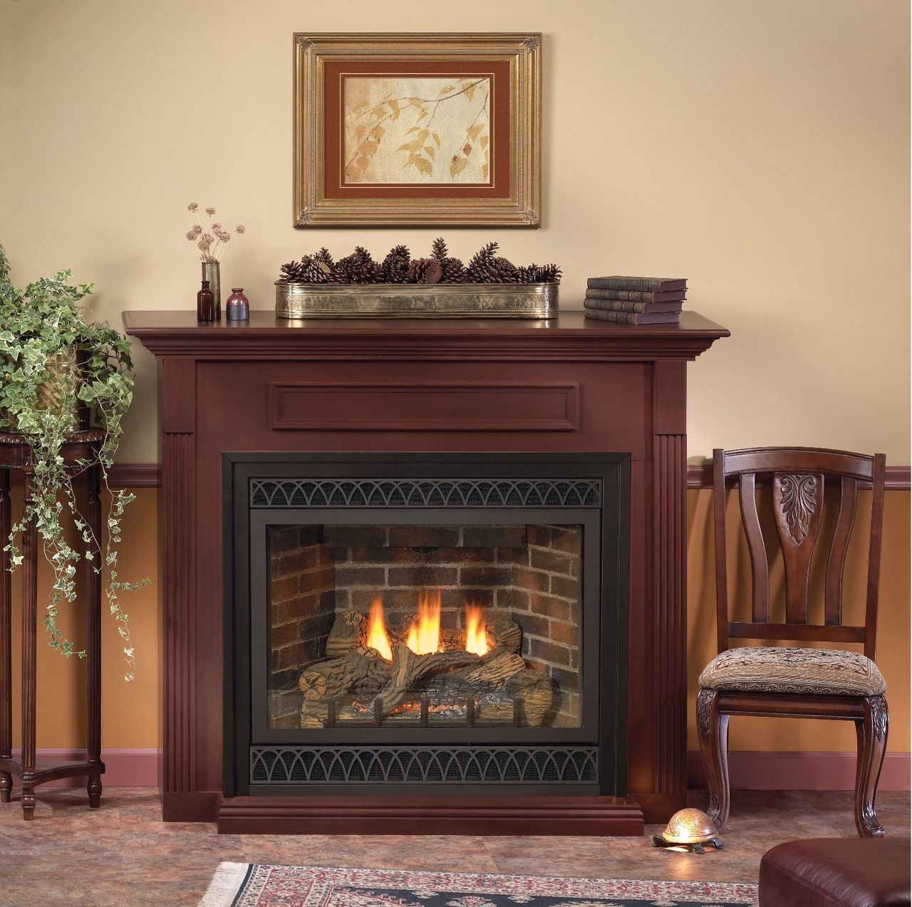American hearth Madison cf Premium 42 traditional gas fireplace