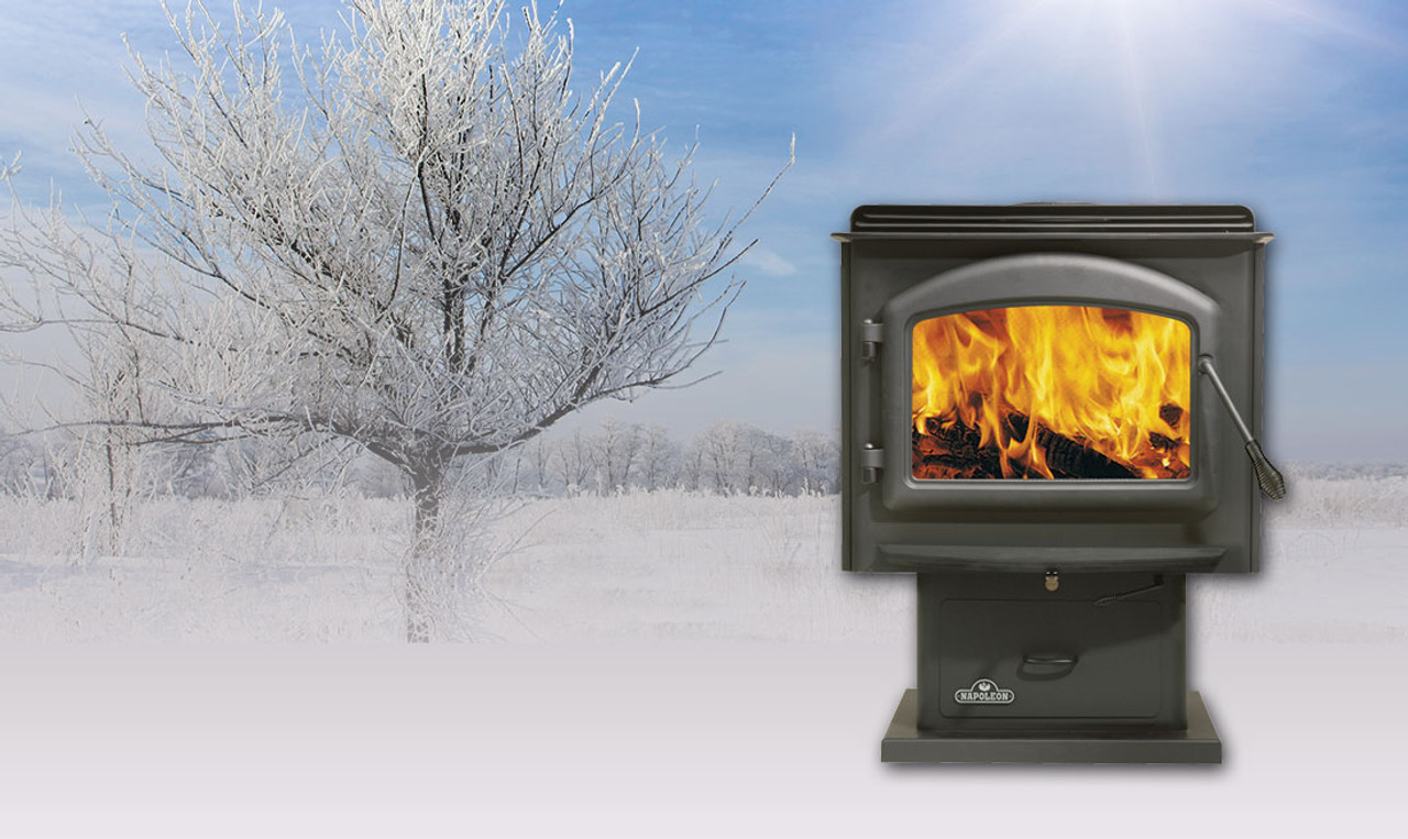 NAPOLEON HUNTSVILLE 1400 PEDESTAL WOOD STOVE