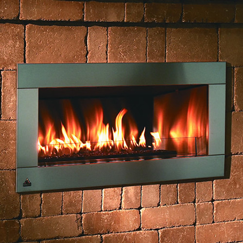 firegear od42 outdoor linear gas fireplace