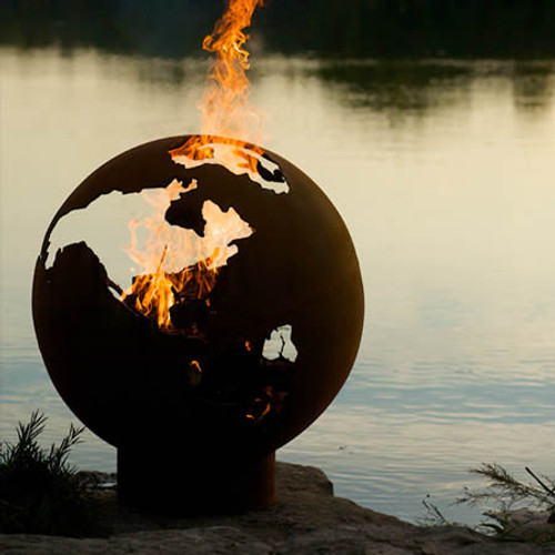 Fire Pit Art Third Rock ... Third Rock Globe Fire Pit ... - Fire Pit Art Third Rock