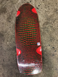 Vision Reptile Vision Old School Reissue Deck Red 10.25" x 30"