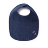 Hemp Denim Baby Bib