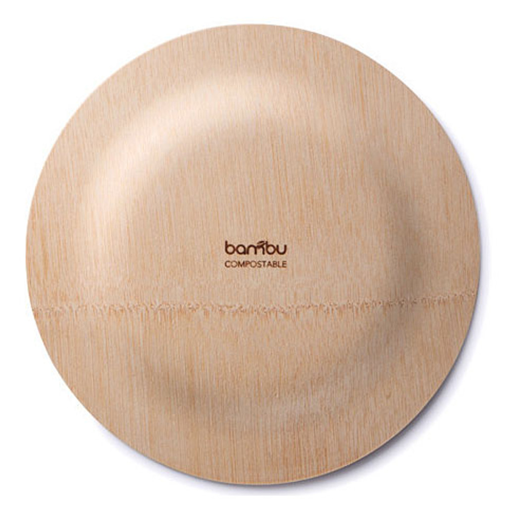Biodegradable Bamboo Plates Set of 8