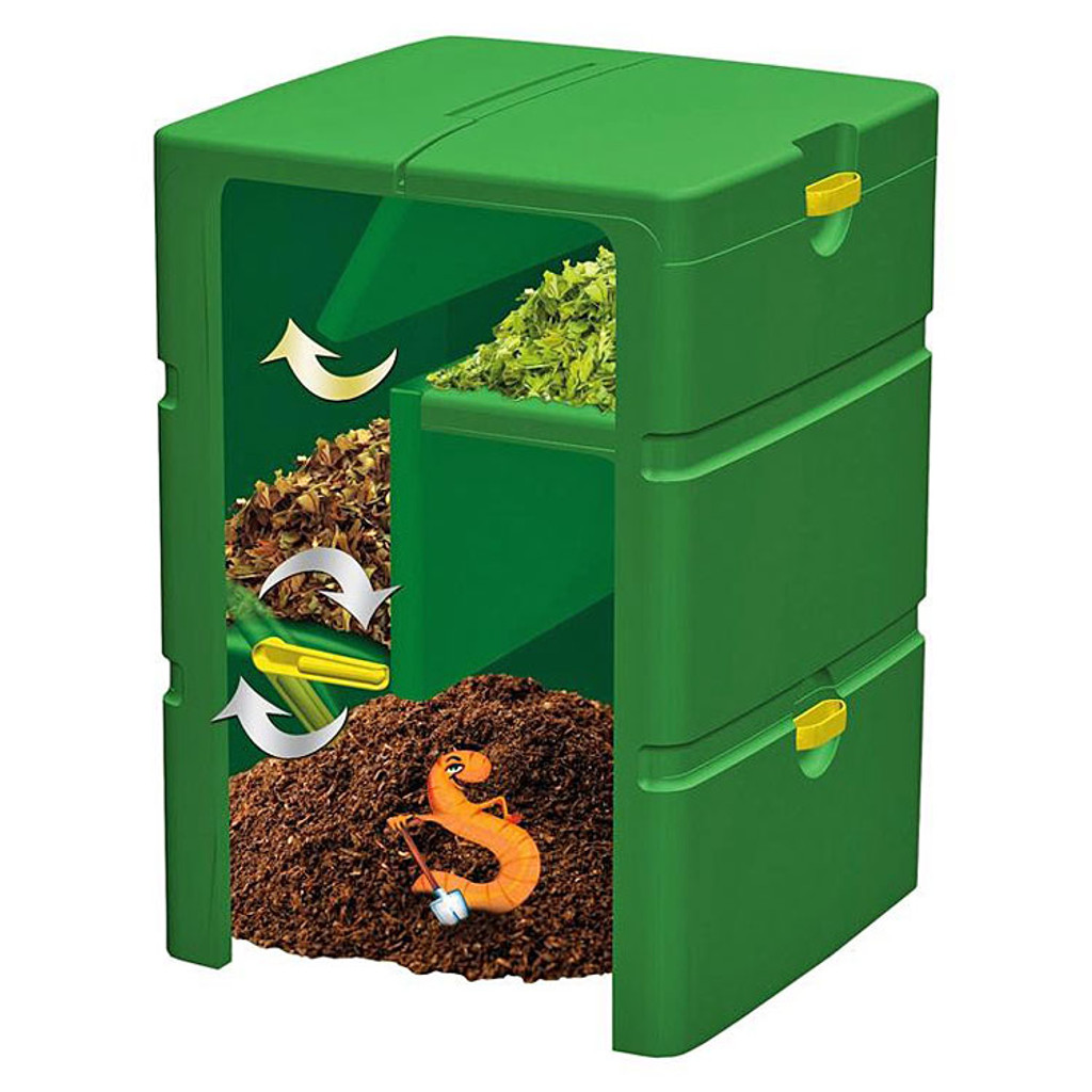 Aeroplus 3 Stage Compost Bin 21 Cubic Feet Eartheasy Com   Aeroplus 6000 Compost Bin Section W  63950.1502809101 