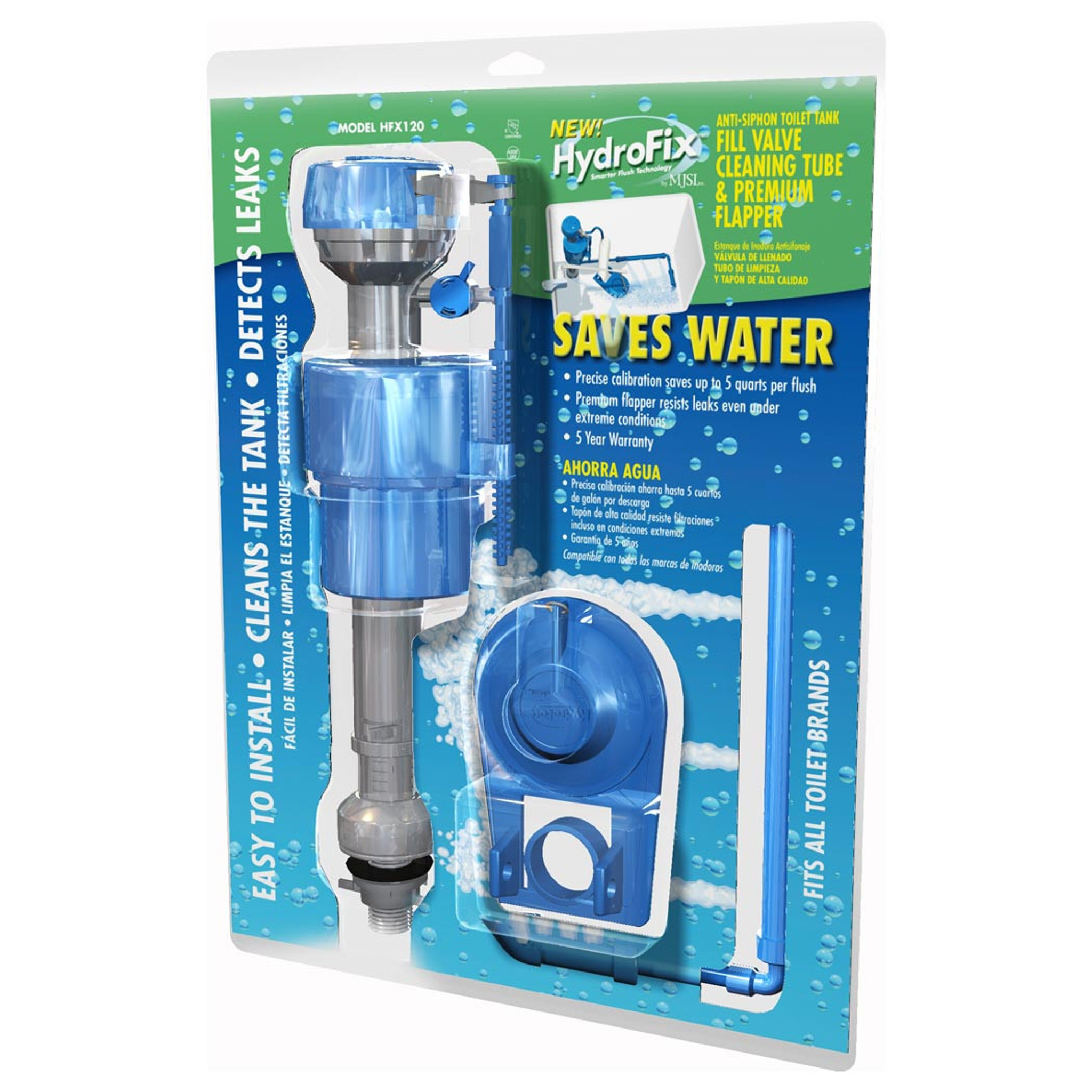 HydroFix Water Saving Toilet Fill Valve And Flapper Kit Eartheasy HydroFix Water Saving Toilet Fill Valve And Flapper Kit Eartheasy