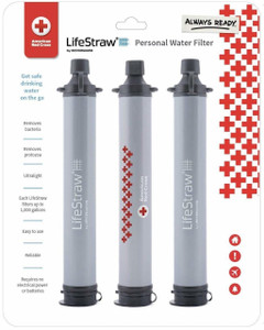 American Red Cross LifeStraw Personal - 3 Pack