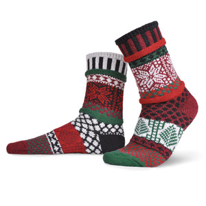 Poinsettia Recycled Cotton Socks