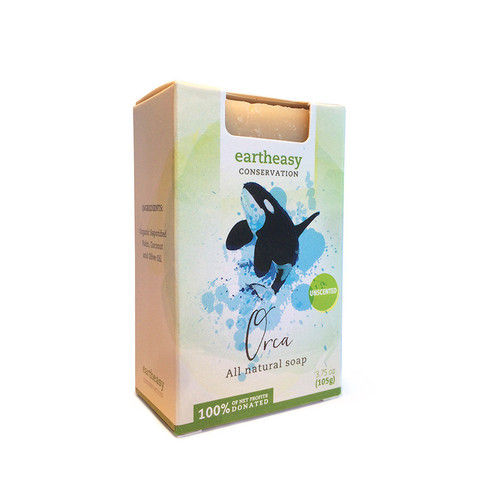 Eartheasy Orca Bar - Truly Unscented Soap