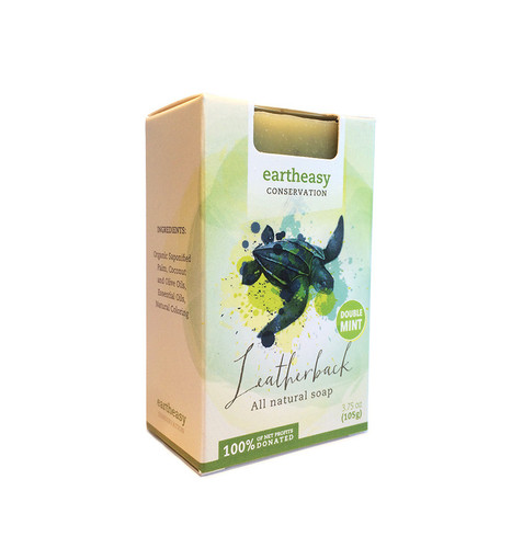 Eartheasy Leatherback Bar - Double Mint Soap