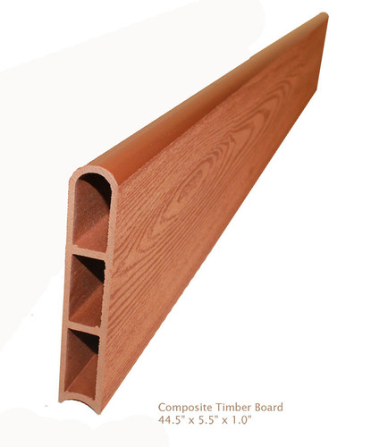 Wood Grain Composite Timber 1-inch