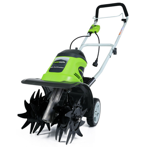 Greenworks 10" 8-Amp Electric Cultivator/Tiller