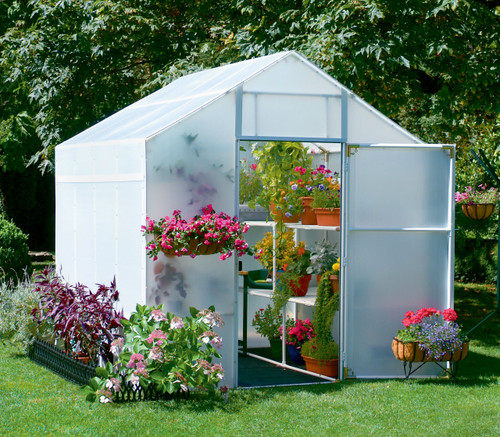 Solexx Garden Master Greenhouse Kit - 8' x 8' x 8'9"