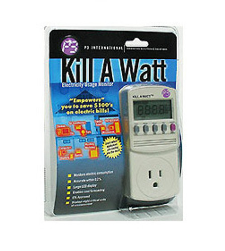 Kill A Watt Electricity Monitor